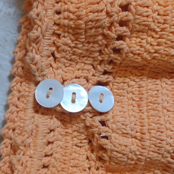 NWT She Made Me Cotton Crochet Knit Essential High-Waisted Bikini Bottoms - Picture 7 of 11